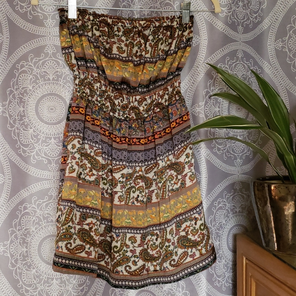 Gorgeous Boho Poetry Paisley Top